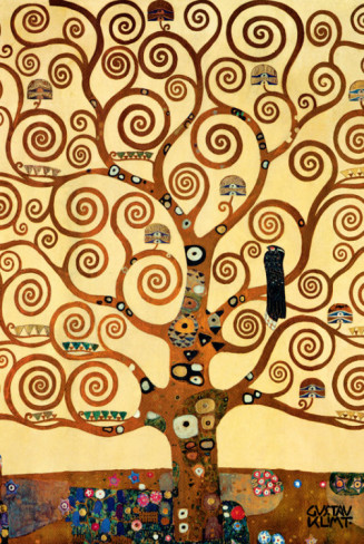 The Tree Of Life, Stoclet Frieze, C.1909 - Gustav Klimt Painting